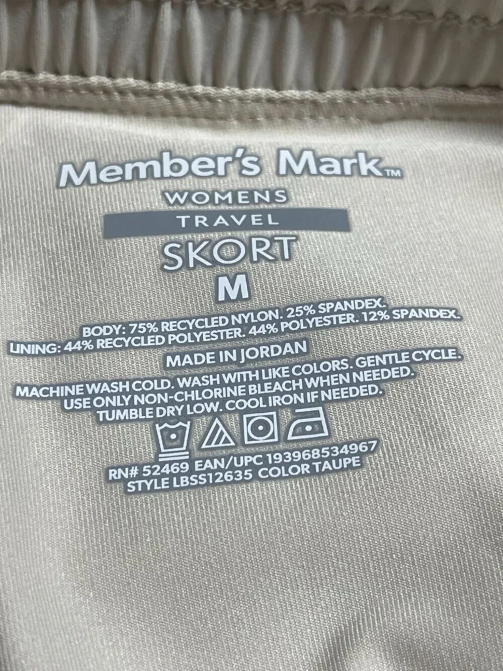 Womens Activewear Skorts Bundle Size M (8) Calia & Members Mark Golf Tennis